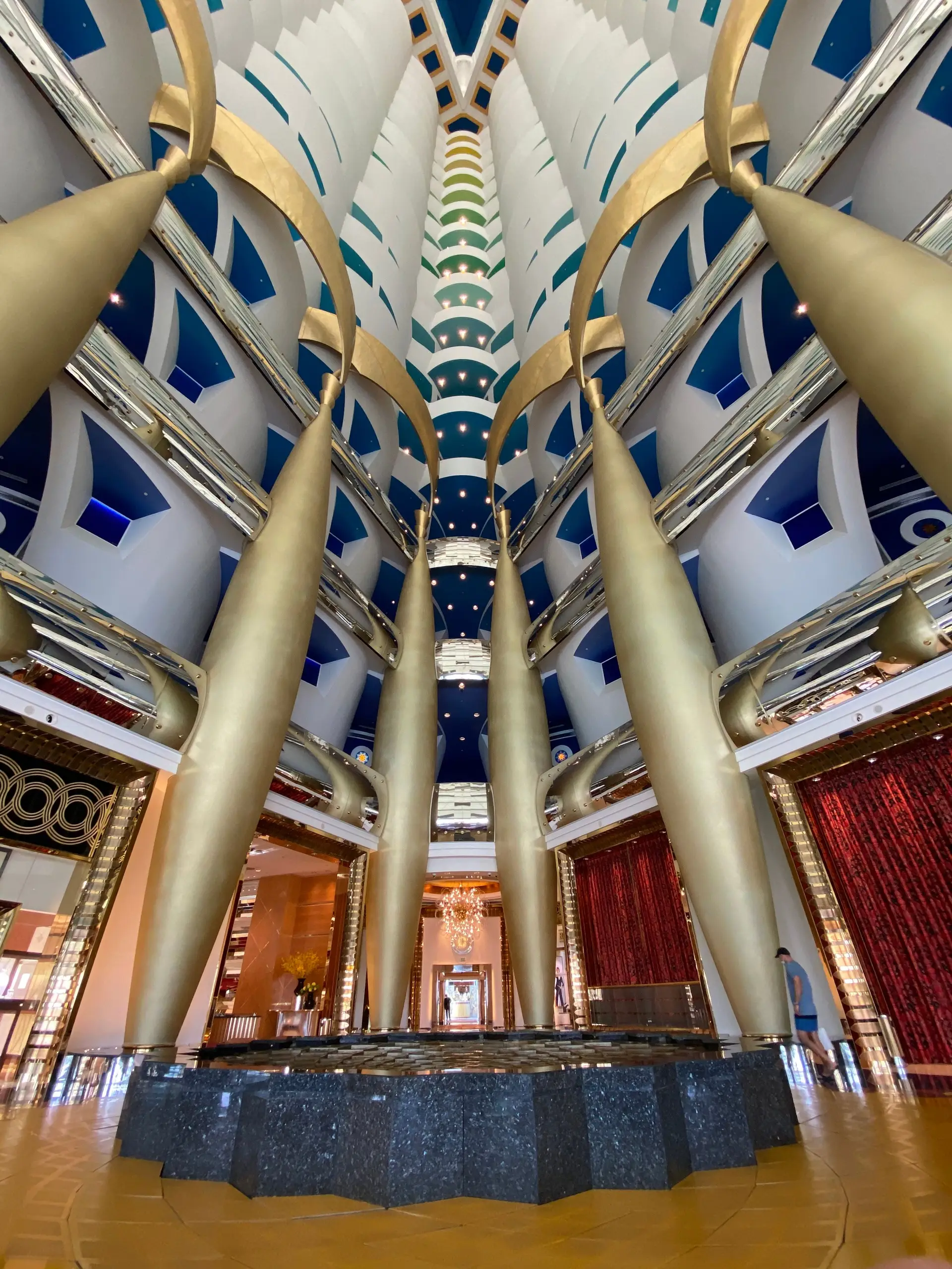 Ontario casino hotel grand atrium and lighting