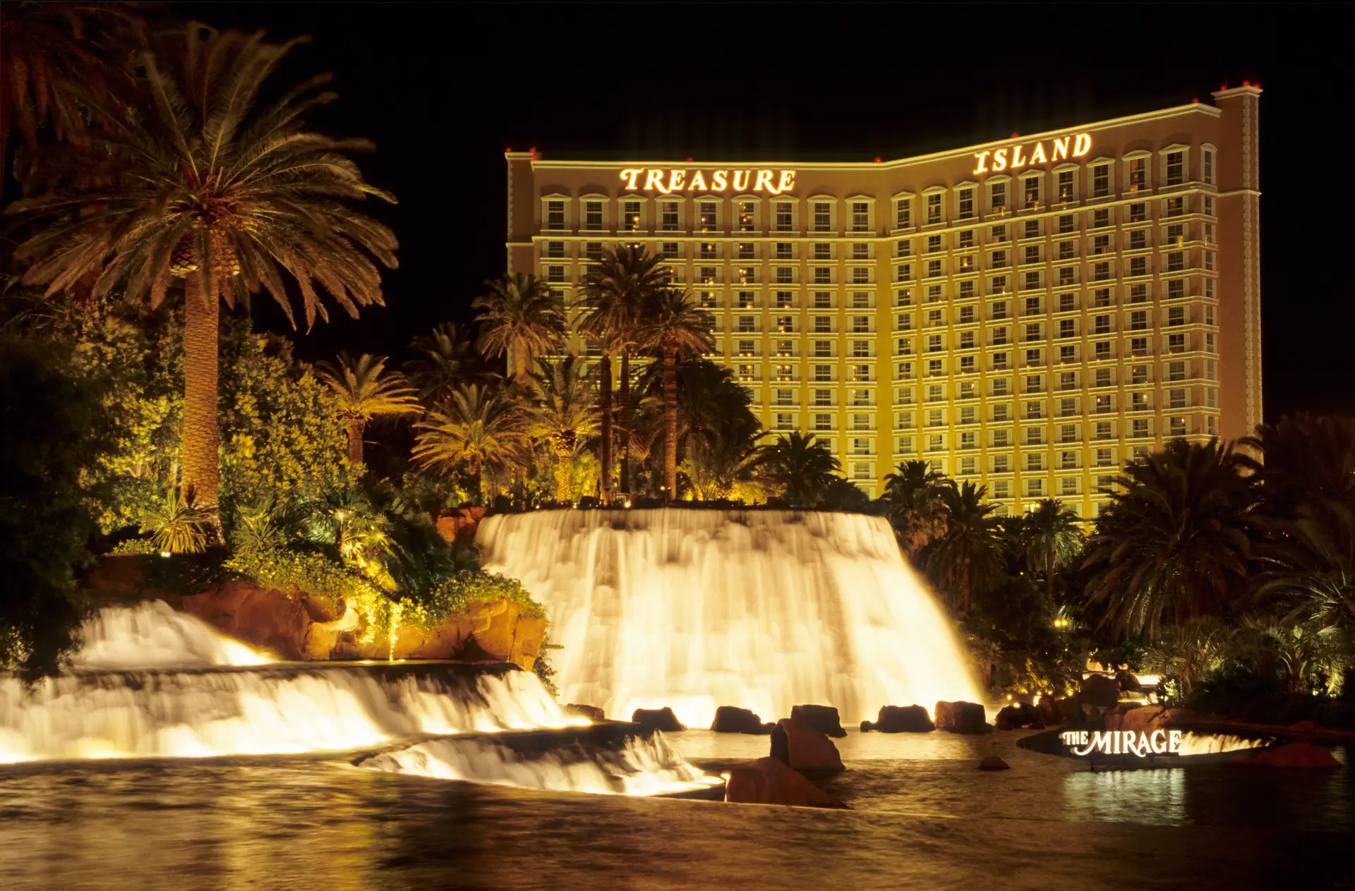 Canadian casino exterior illumination at dusk