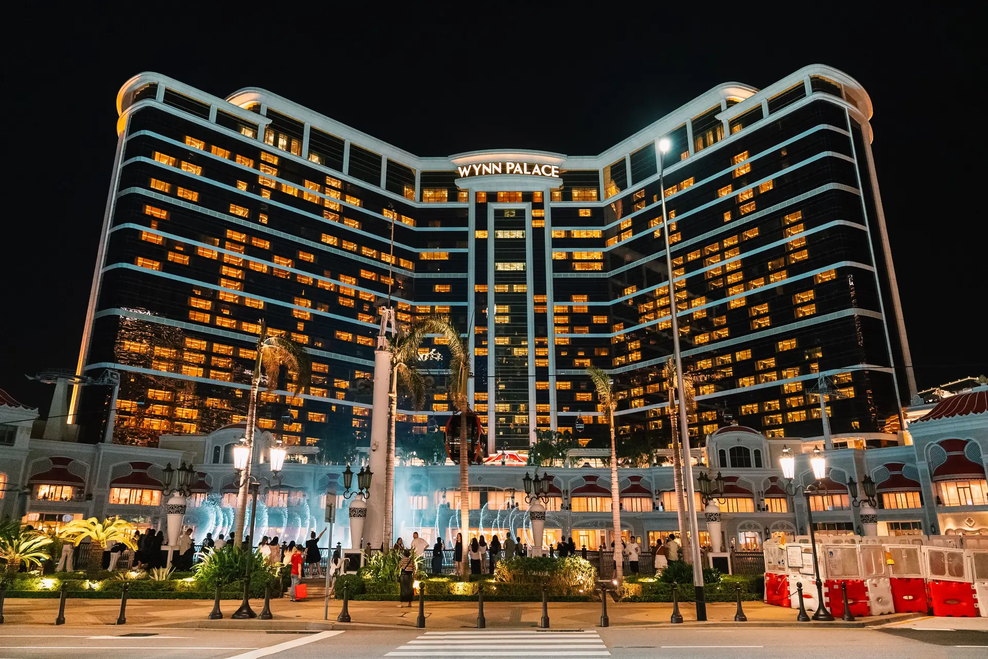 Great Canadian Casino Resort Toronto exterior and illuminated pavilion
